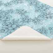 Couverture Sherpa Cornouiller bleu (3/4)
