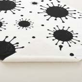 Couverture Sherpa coronavirus noir (3/4)