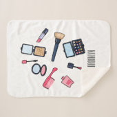 Couverture Sherpa Cosmétique / maquillage illustration (Devant (Horizontal))