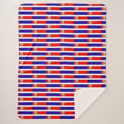 Couverture Sherpa Costa Rica (Devant)