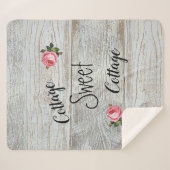 Couverture Sherpa Cottage Sweet Cottage (Devant (Horizontal))