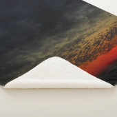 Couverture Sherpa Coucher de soleil avant la tempête (3/4)