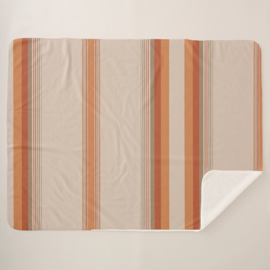 Couverture Sherpa Coucher de soleil côtier (Devant (Horizontal))