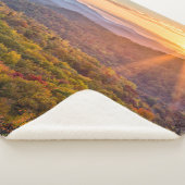 Couverture Sherpa Coucher de soleil d'automne à Beacon Heights (3/4)