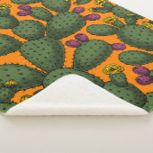 Couverture Sherpa coucher de soleil du désert (3/4)