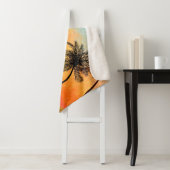 Couverture Sherpa Coucher de soleil tropical (En situation)
