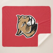 Couverture Sherpa Cougars de SIUE (Devant (Horizontal))