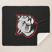 Couverture Sherpa Cougars de SIUE (Devant (Horizontal))