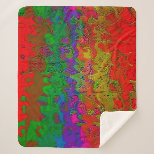 Couverture Sherpa "Couleur" (Devant)