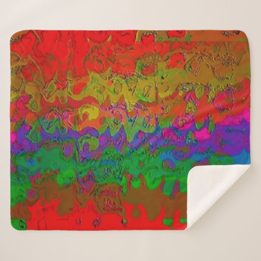 Couverture Sherpa "Couleur" (Devant (Horizontal))