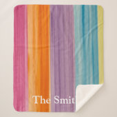 COUVERTURE SHERPA COULEUR D'EAU SHERPA BLANKET (Devant)