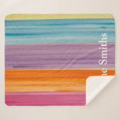 COUVERTURE SHERPA COULEUR D'EAU SHERPA BLANKET (Devant (Horizontal))