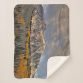 Couverture Sherpa Couleurs automnales d'Aspens, col Keebler (Devant)