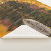 Couverture Sherpa Couleurs automnales reflétées sur l'étang de casto (3/4)