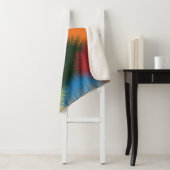 Couverture Sherpa Couleurs d'aquarelle Sherpa Blanket (En situation)