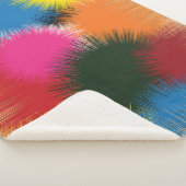 Couverture Sherpa Couleurs d'aquarelle Sherpa Blanket (3/4)