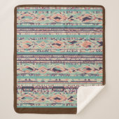 Couverture Sherpa Couleurs d'automne (Devant)