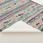 Couverture Sherpa Couleurs d'automne (3/4)