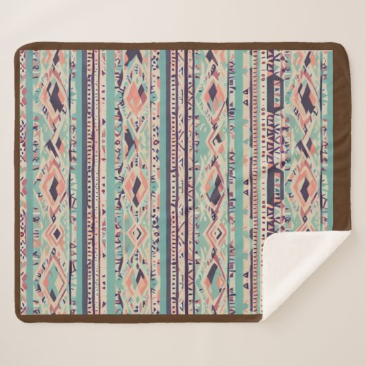 Couverture Sherpa Couleurs d'automne (Devant (Horizontal))