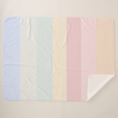 Couverture Sherpa Couleurs Douces (Devant (Horizontal))