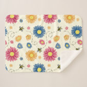 Couverture Sherpa Couleurs du ressort (Devant (Horizontal))