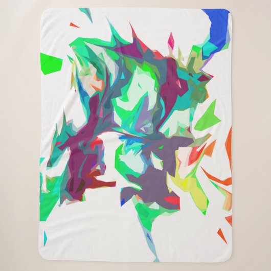 Couverture Sherpa Couleurs mixtes (Devant)