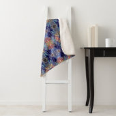 Couverture Sherpa Couleurs violettes de chaos (En situation)