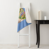 Couverture Sherpa "Country Cottage" (En situation)