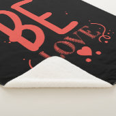 Couverture Sherpa Couple Cadeau Be Love (3/4)