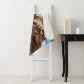 Couverture Sherpa Couple de paresseux (En situation)