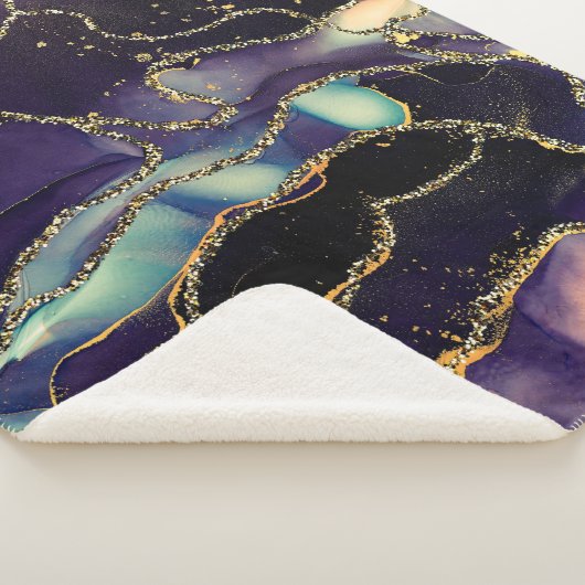 Couverture Sherpa Courants de teintes translucides, sertissant swi m (3/4)