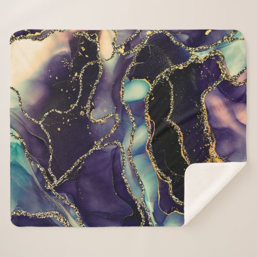 Couverture Sherpa Courants de teintes translucides, sertissant swi m (Devant (Horizontal))