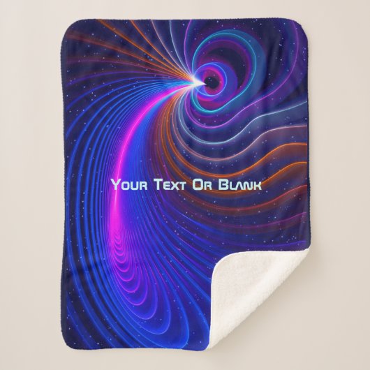 Couverture Sherpa Courbure de l'espace (Devant)