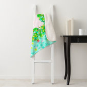 Couverture Sherpa Couronne brillante et brillante (En situation)