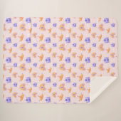 Couverture Sherpa Couronne & Carrosse (Devant (Horizontal))