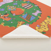 Couverture Sherpa Couronne graphique de snack de vacances de Scooby- (3/4)