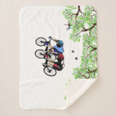 Couverture Sherpa Course à vélo (Devant)