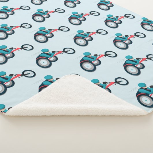 Couverture Sherpa Course en fauteuil roulant (3/4)