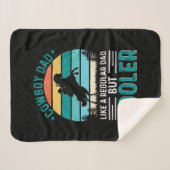 Couverture Sherpa Cowboy Dad (Devant (Horizontal))