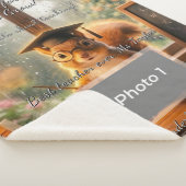 Couverture Sherpa Cozy Rainy Day Squirrel Teacher Appreciation (3/4)