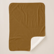 Cozy Solid Brown Blanket – Soft Warm Minimalist Th