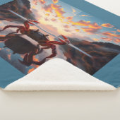 Couverture Sherpa crab reflection art (3/4)