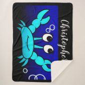 Couverture Sherpa Crabe (Devant)