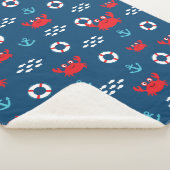 Couverture Sherpa Crabe avec bouée de sauvetage (3/4)