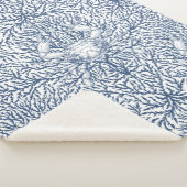 Couverture Sherpa Crabe et mauvaises herbes marines, été côtier en b (3/4)