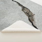 Couverture Sherpa Crack wall concrete texture stone (3/4)