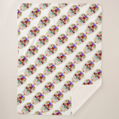 Couverture Sherpa Crâne à sucre (Devant)