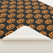 Couverture Sherpa Crâne de citrouille (3/4)