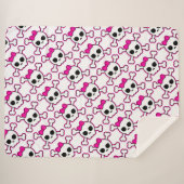 Couverture Sherpa Crânes (Devant (Horizontal))