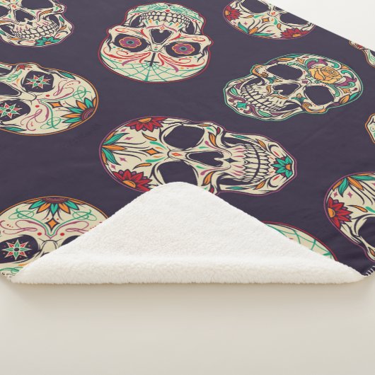 Couverture Sherpa Crânes à sucre (3/4)